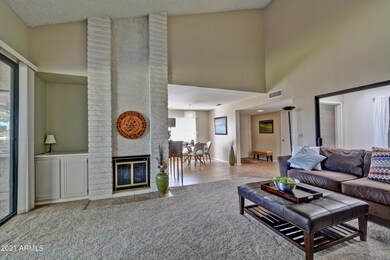 Living Room w/Fire Place