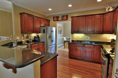 Stunning kitchen with granite