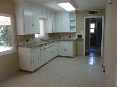 Eat-in kitchen, very open with room to move.  Chec