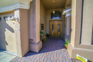 Warm Cobbleston Pavered Entrance