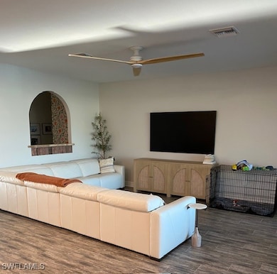 Open concept living room