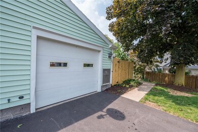 Attached 1 car garage and driveway redone in 2017