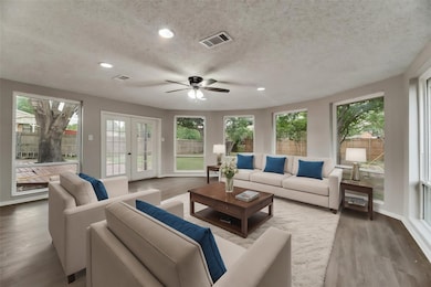 Virtually Staged Living Room