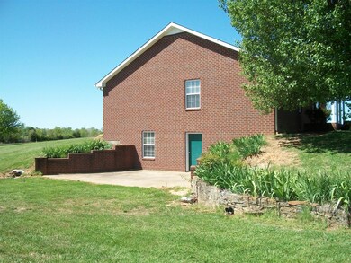 side going to basement