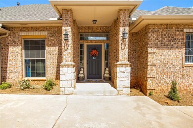 Covered porch and home entrance