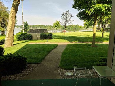 Lake view from patio.