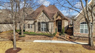 Drone View - View of front of home featuring stone