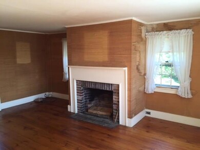 Fireplace in living room