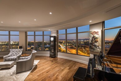 Great Room Views at Twilight