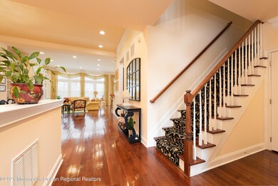 Gleaming hardwood floors