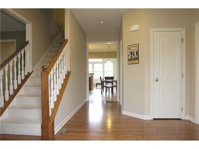 Entry/Foyer. Elegant hardwood entry floor.  Very w