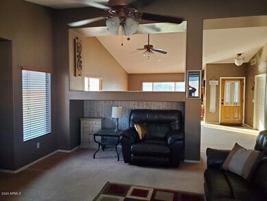 Family room to living room