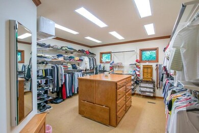 Her walk in custom closet