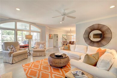 Great room with abundant natural light looking out