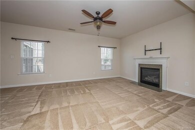 The family room fireplace, with its granite surrounding it,  will be the focal of the room, regardless of the season.