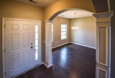 Foyer with Architectural Details