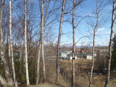 view from knoll on property