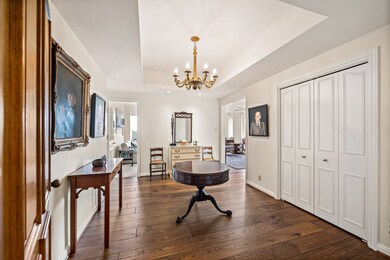 Inviting executive foyer welcomes you!  Hardwood f