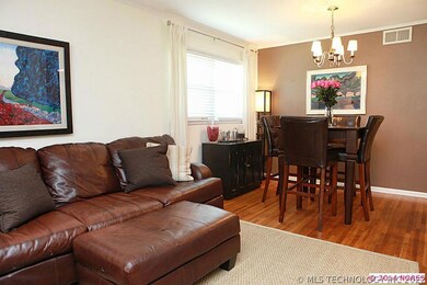 Nice dining area opens to the family room