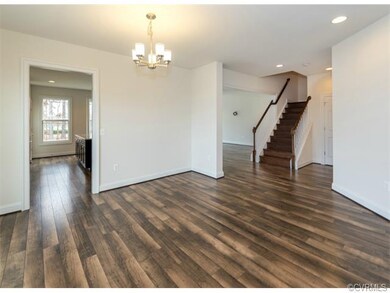 Photo of similar floorplan.