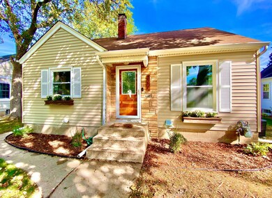 Easy vinyl siding, updated windows and roof is less than 8 years old.
