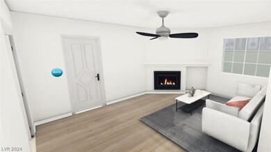 Virtual image showing potential color choices sele