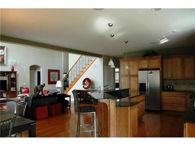 Kitchen Kitchen with Island and Counter stools