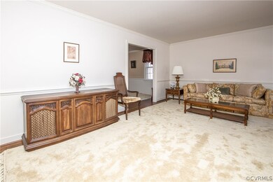 Doorway opens to the Dining Room