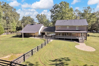 View of rear view of property
