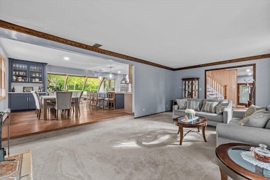 Living Room Open Plan to Dining