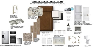 Design Studio selections