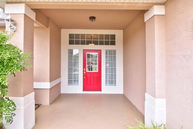 Covered front porch