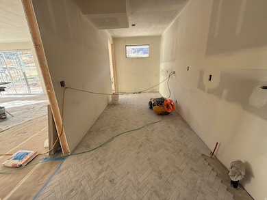 View of below grade area