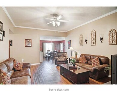 Living Room. This living room flows naturally into the dining space.