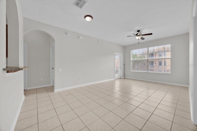 Family Room - Large windows and balcony. NEW PAINT