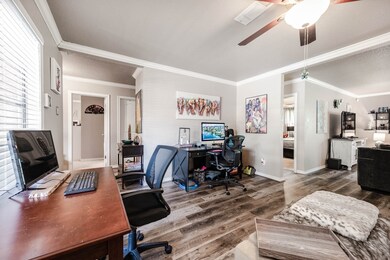 Another view of the dining / flex room.