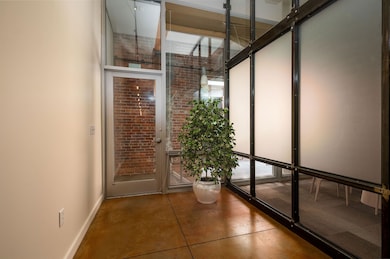 Interior space featuring french doors