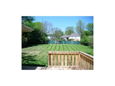 Yard from deck