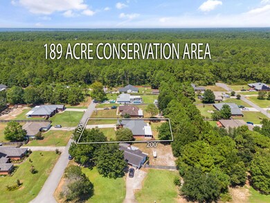 Aerial of 189 Acre Conservation Area