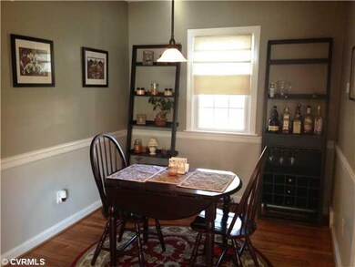 Dining Room - Hardwood floors, freshly painted.
