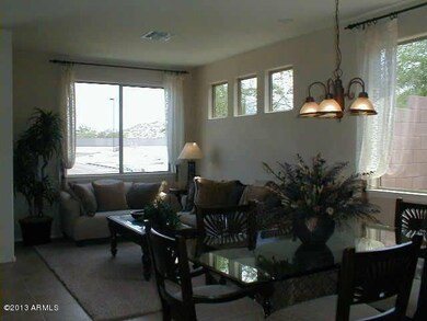 Model picture of family room for floorpl