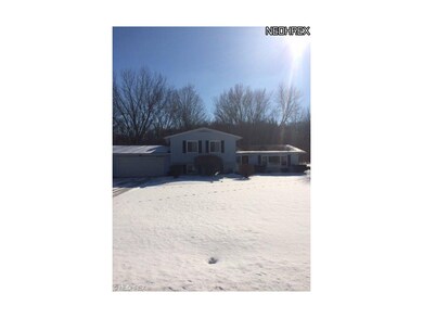 3 bedroom split level with 2 car attached garage. 