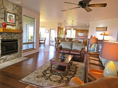 Great Room Has Gas Fireplace