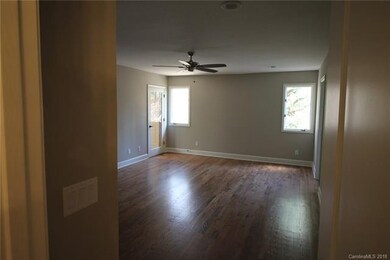 Master Bedroom glass door leading to office.