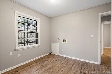 Laundry room located off kitchen