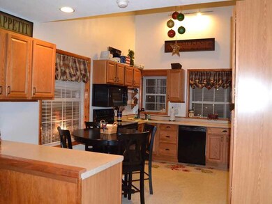 Kitchen. View from Living area of Kitchen/Dining /