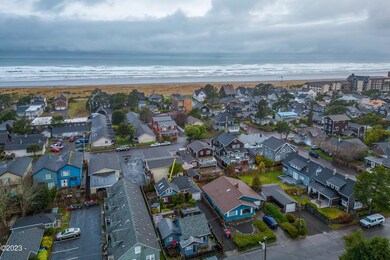Aerial - beach access
