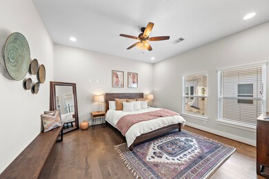 Large primary suite.
