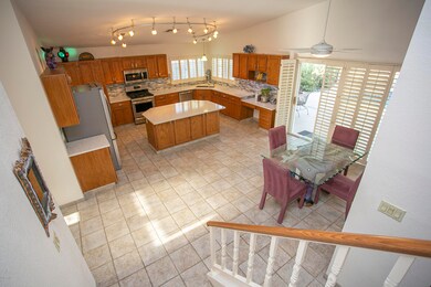 Kitchen View from Stairs