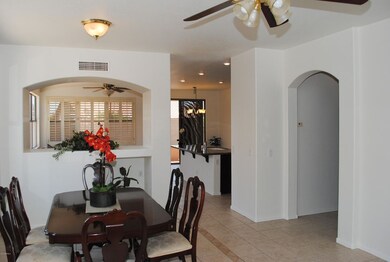 Living room towards kitchen & AZ room